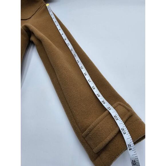 Abercrombie & Fitch Men's Small Camel Rafanelli Wool Jacket - Picture 8 of 12